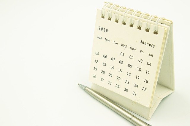 Calendar Clip Date Desk Event  - ArtDio2020 / Pixabay