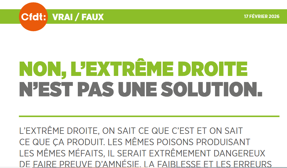 Vrai /Faux : non l&rsquo;extrême droite n&rsquo;est pas une solution !